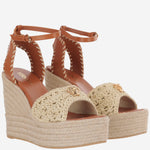 SANDALI LA MEDUSA ZEPPE 1023074 1A170442KJ8V VERSACE 