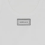 CANOTTA IN COTONE STRETCH CON LOGO 1023210 1A172221W000 VERSACE 