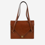 SEVERINE BORSA A SPALLA IN PELLE 1023305 1A174531NH4J VERSACE 