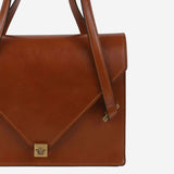 SEVERINE BORSA A SPALLA IN PELLE 1023305 1A174531NH4J VERSACE 