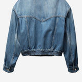 GIACCA IN DENIM DI COTONE 1023603 1A179212DC50 VERSACE 