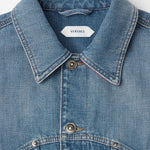 GIACCA IN DENIM DI COTONE 1023603 1A179212DC50 VERSACE 