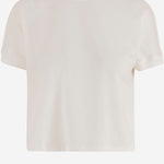 T-SHIRT IN COTONE STRETCH IN LOGO 1023694 1A178881W000 VERSACE 
