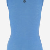 Top in lana 1023698 1A175481V440 VERSACE 