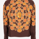 CAMICIA IN SETA CON STAMPA 1024231 1A179525N940 VERSACE 