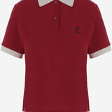 POLO IN COTONE CON LOGO 1024235 1A176812RC90 VERSACE 