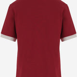POLO IN COTONE CON LOGO 1024235 1A176812RC90 VERSACE 