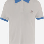 POLO IN COTONE CON LOGO 1024235 1A176812W9H0 VERSACE 
