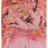 CARDIGAN IN SETA CON STAMPA NATURISTA 1024236 1A178775X000 VERSACE 
