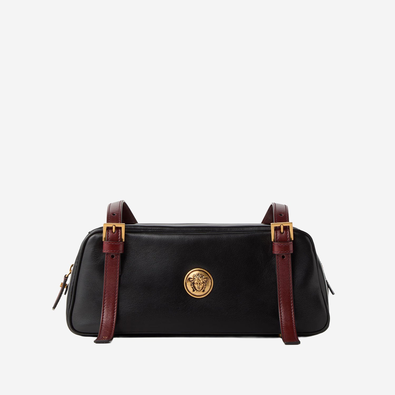 BORSA BOWLING EMBLÈME IN NAPPA 1024318 1A176962B0AJ VERSACE 