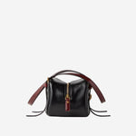 BORSA BOWLING EMBLÈME IN NAPPA 1024318 1A176962B0AJ VERSACE 