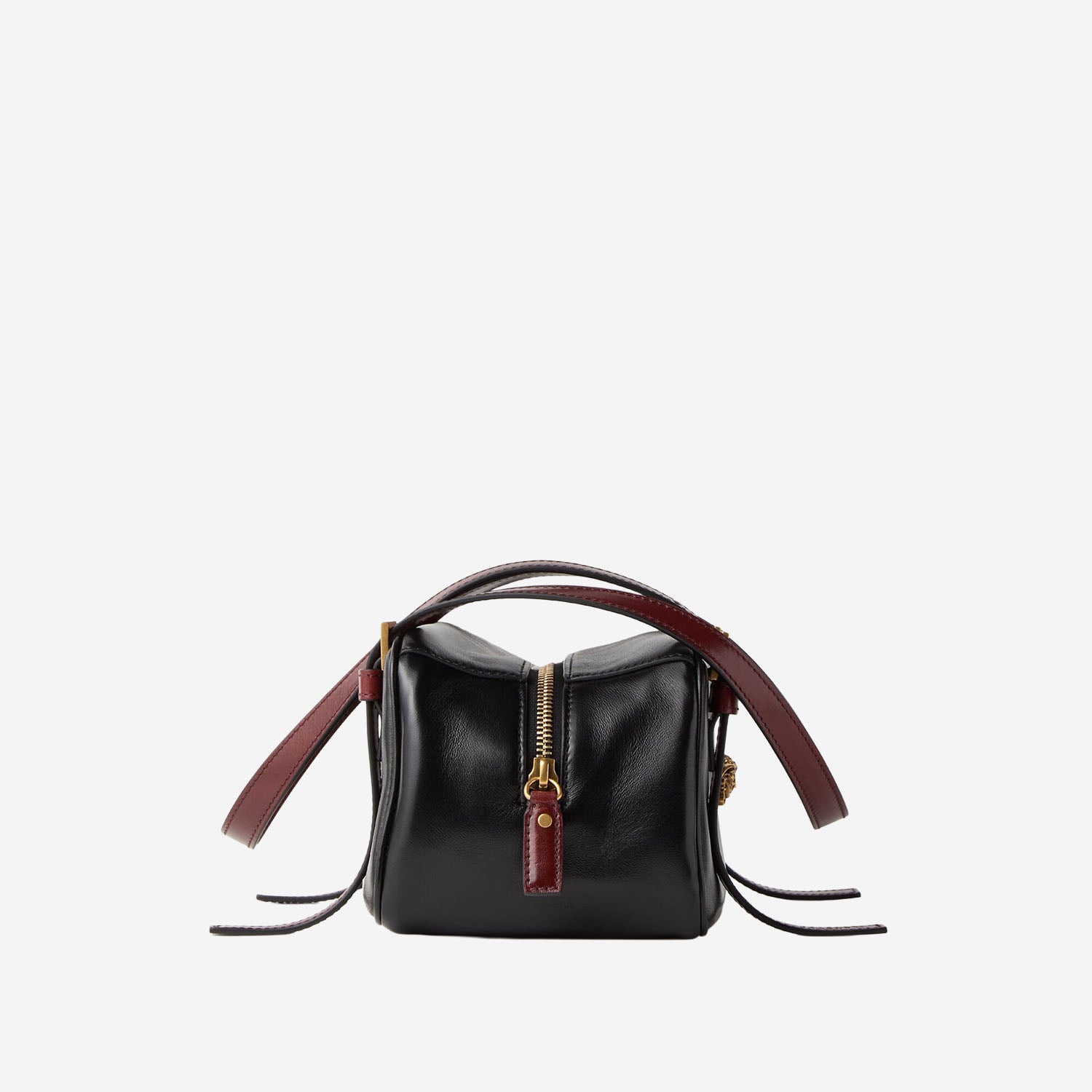 BORSA BOWLING EMBLÈME IN NAPPA 1024318 1A176962B0AJ VERSACE 