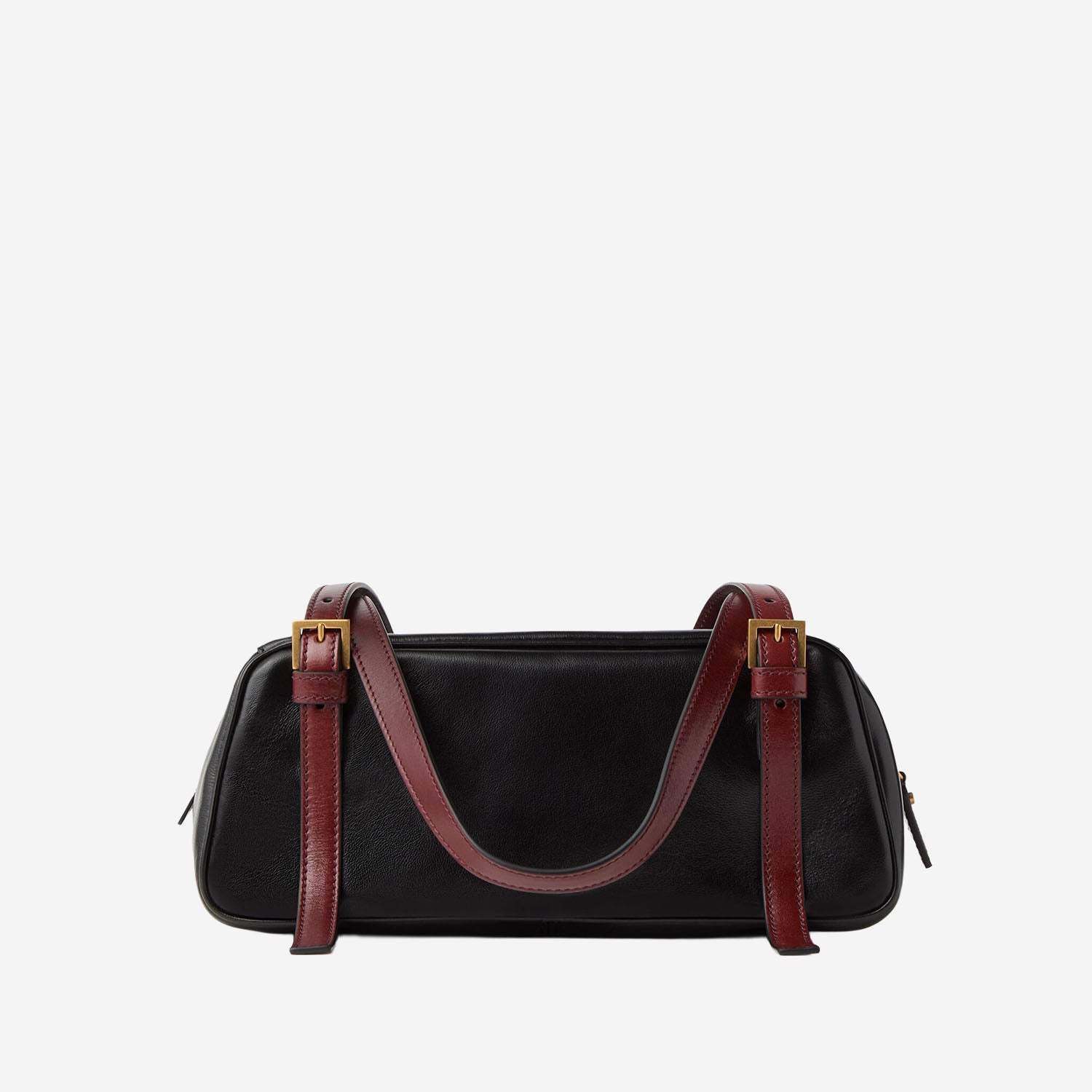 BORSA BOWLING EMBLÈME IN NAPPA 1024318 1A176962B0AJ VERSACE 