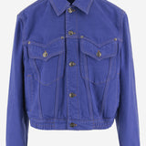 GIACCA IN DENIM DI COTONE 1024527 1A178711DB10 VERSACE 