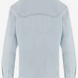 CAMICIA IN DENIM CHAMBRAY 1024560 1A178721DA50 VERSACE 