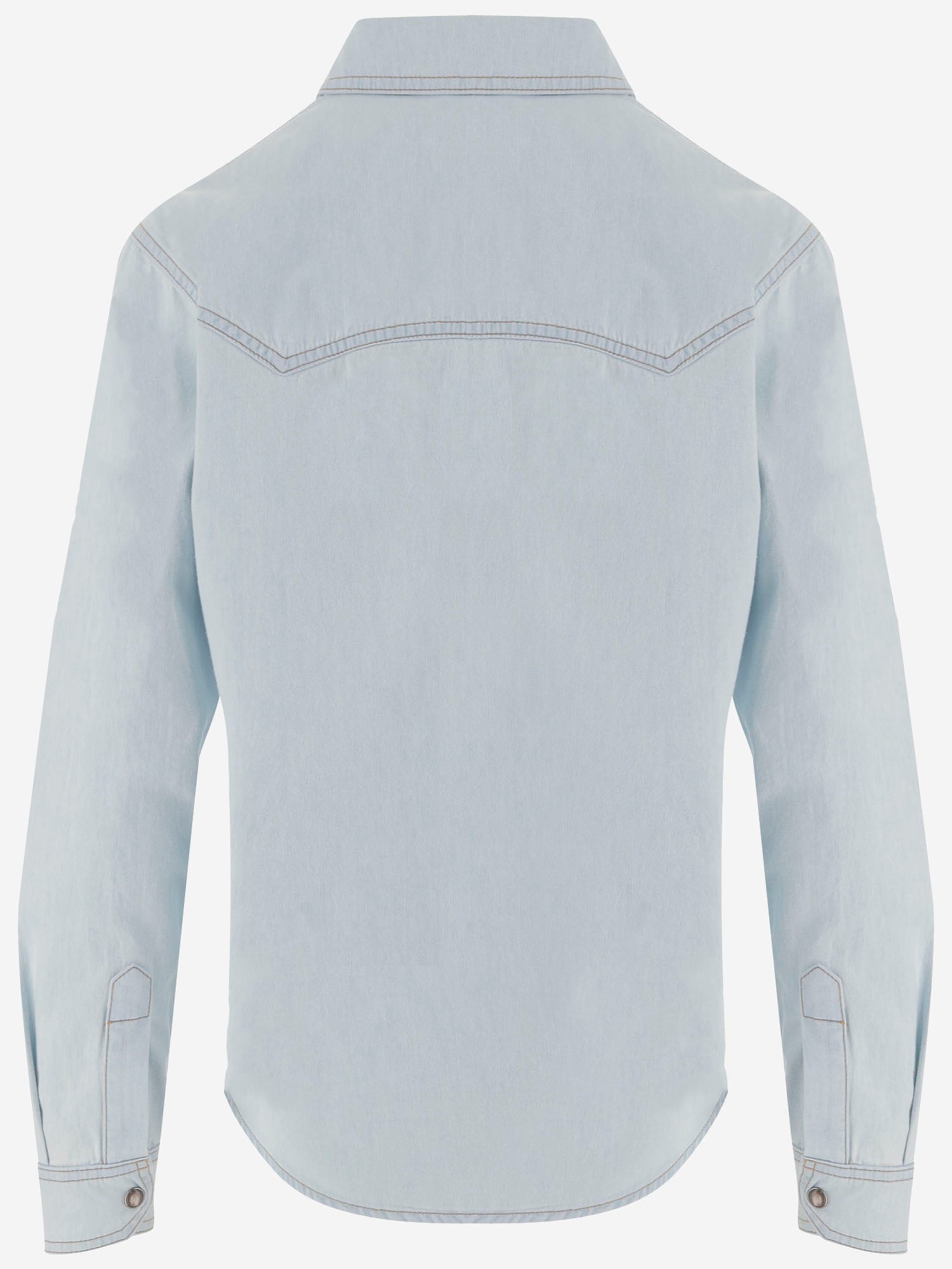 CAMICIA IN DENIM CHAMBRAY 1024560 1A178721DA50 VERSACE 