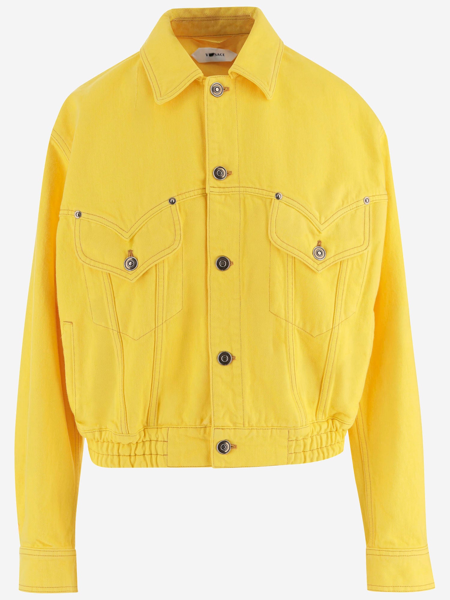 GIACCA IN DENIM DI COTONE 1024564 1A178711DA90 VERSACE 