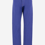 JEANS IN COTONE A GAMBA DRITTA 1024569 1A178711DB10 VERSACE 