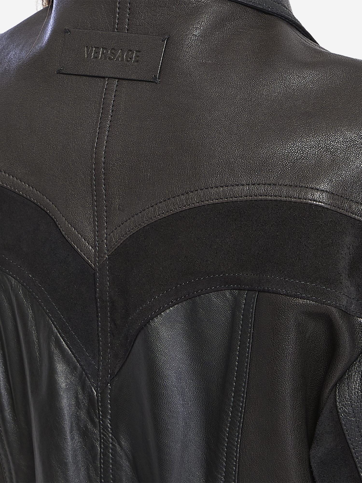 GIACCA IN PELLE 1024617 1A177661B000 VERSACE 