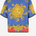 CAMICIA IN SETA STAMPATA 1024642 1A179565UG70 VERSACE 