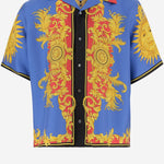 CAMICIA IN SETA STAMPATA 1024642 1A179565UG70 VERSACE 