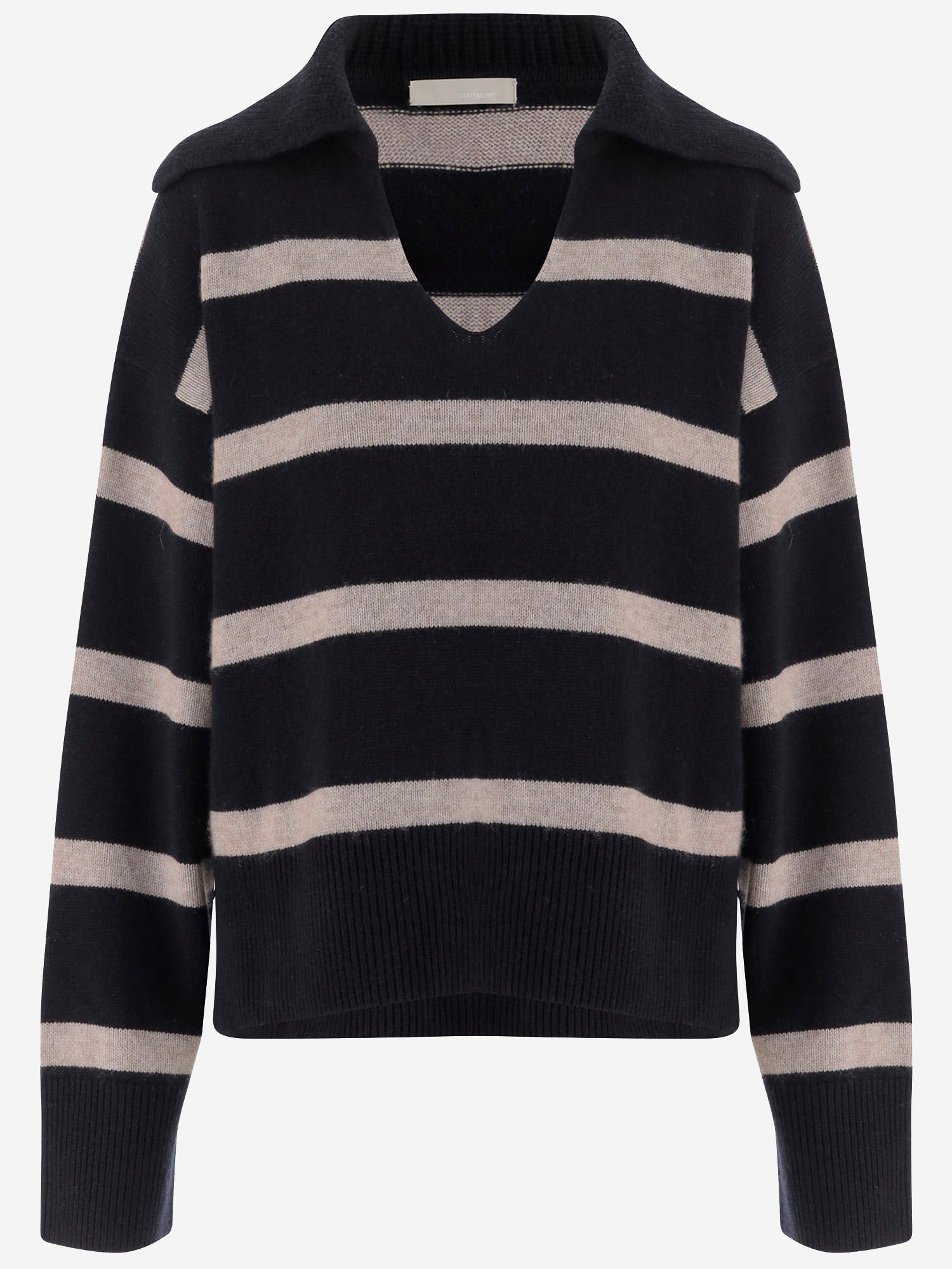 MAGLIA A RIGHE IN LANA E CASHMERE 26217023 1446 ALLUDE 