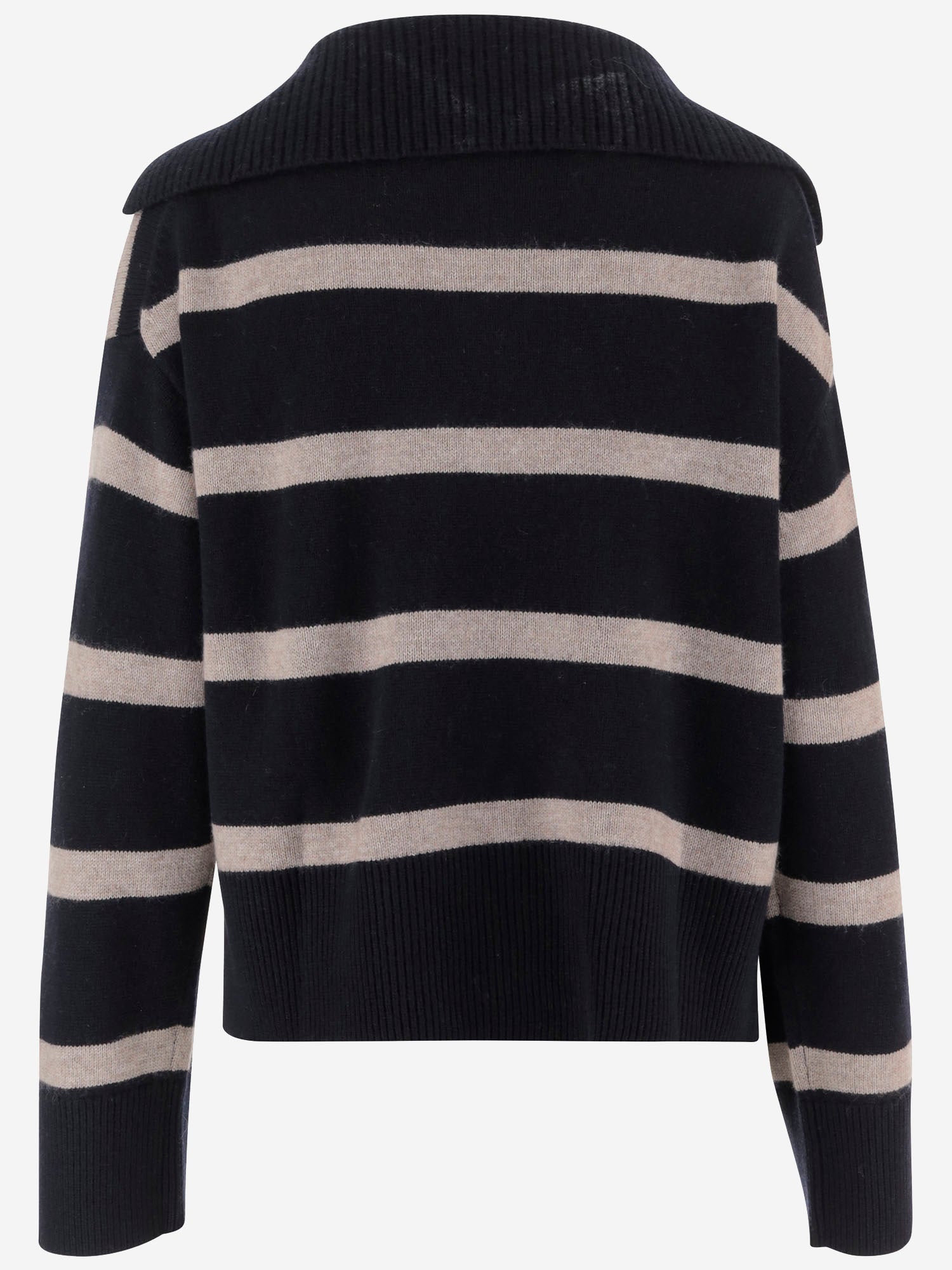 MAGLIA A RIGHE IN LANA E CASHMERE 26217023 1446 ALLUDE 