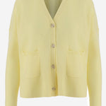 CARDIGAN IN LANA E CASHMERE 26217740 20 ALLUDE 