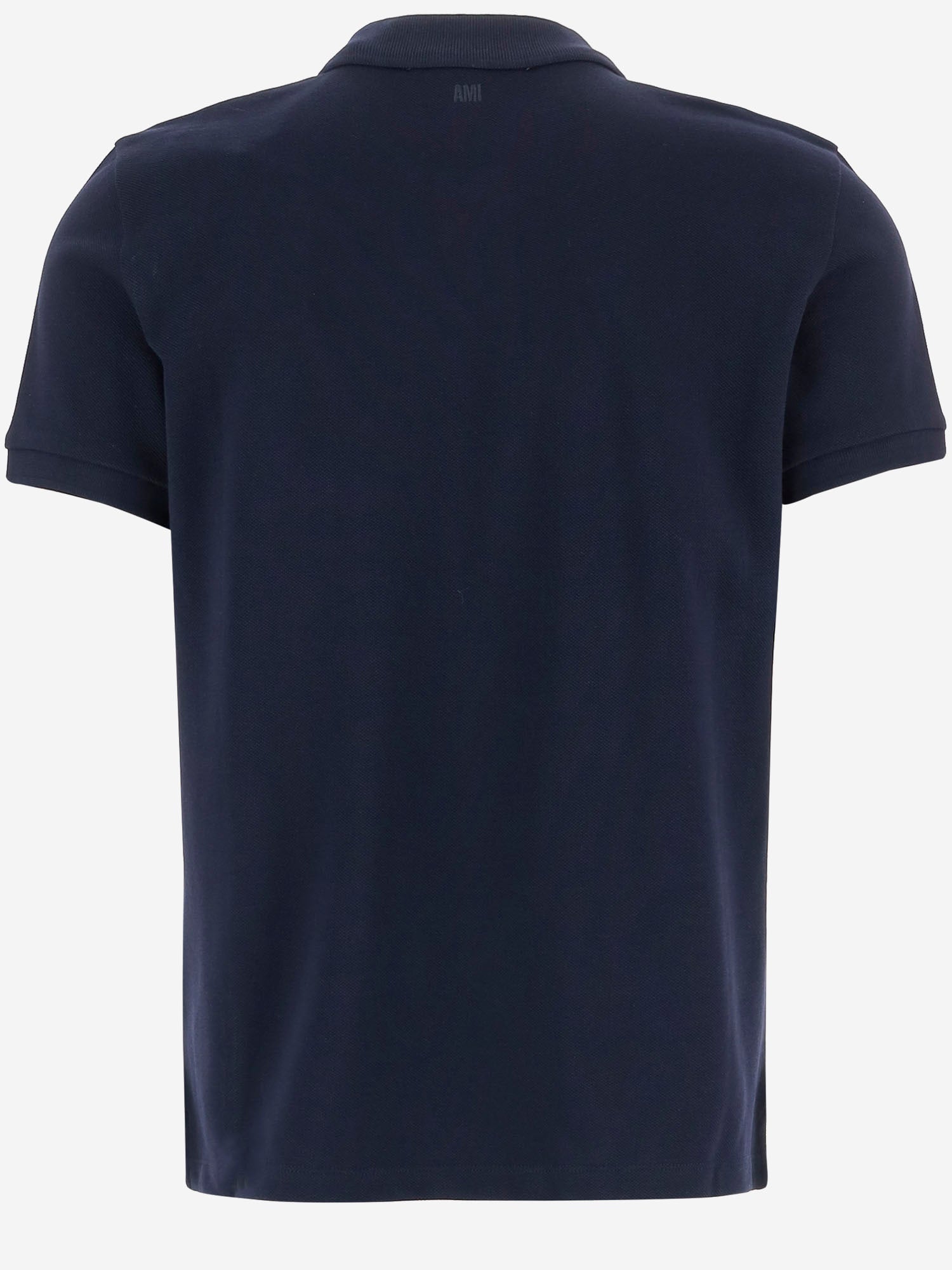 POLO IN COTONE CON LOGO BFUPL001760 430 AMI 