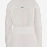 Camicia in cotone con colletto a punta FSH807CO0063 100 AMI 