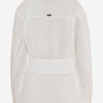 Camicia in cotone con colletto a punta FSH807CO0063 100 AMI 