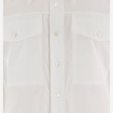 Camicia in cotone con colletto a punta FSH807CO0063 100 AMI 
