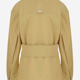 Camicia in cotone con colletto a punta FSH807CO0063 A020 AMI 