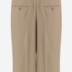 PANTALONI CORTI IN LANA FSO827WV0194 A036 AMI 