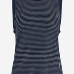 TOP IN COTONE CON MOTIVO A RIGHE FTP818JE0212 A044 AMI 