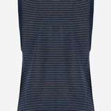 TOP IN COTONE CON MOTIVO A RIGHE FTP818JE0212 A044 AMI 