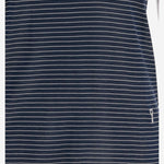 TOP IN COTONE CON MOTIVO A RIGHE FTP818JE0212 A044 AMI 