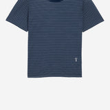 T-SHIRT IN COTONE A RIGHE FTS373JE0212 A044 AMI 