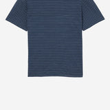 T-SHIRT IN COTONE A RIGHE FTS373JE0212 A044 AMI 