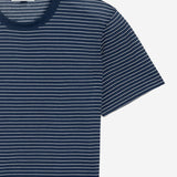 T-SHIRT IN COTONE A RIGHE FTS373JE0212 A044 AMI 