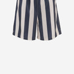 SHORTS DA BAGNO LUNGHI A RIGHE HBW316AW0027 A027 AMI 