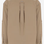 CAMICIA SAHARIENNE IN COTONE HSH814CO0214 A036 AMI 