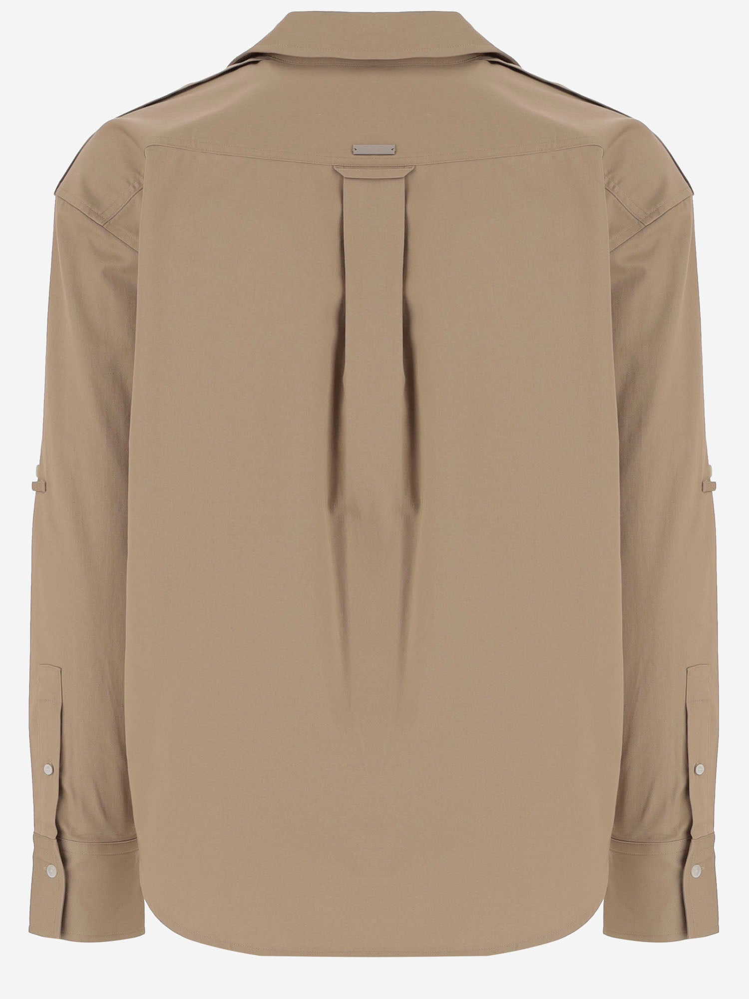 CAMICIA SAHARIENNE IN COTONE HSH814CO0214 A036 AMI 