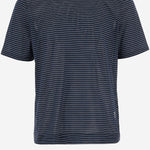 T-SHIRT IN COTONE CON MOTIVO A RIGHE HTS367JE0212 A044 AMI 