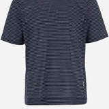 T-SHIRT IN COTONE CON MOTIVO A RIGHE HTS367JE0212 A044 AMI 