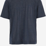 T-SHIRT IN COTONE CON MOTIVO A RIGHE HTS367JE0212 A044 AMI 