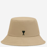 CAPPELLO BUCKET IN COTONE CON LOGO UHA666AW0041 A036 AMI 