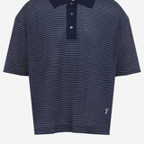 POLO AMI DE COEUR IN COTONE A RIGHE UPL422JE0212 A044 AMI 
