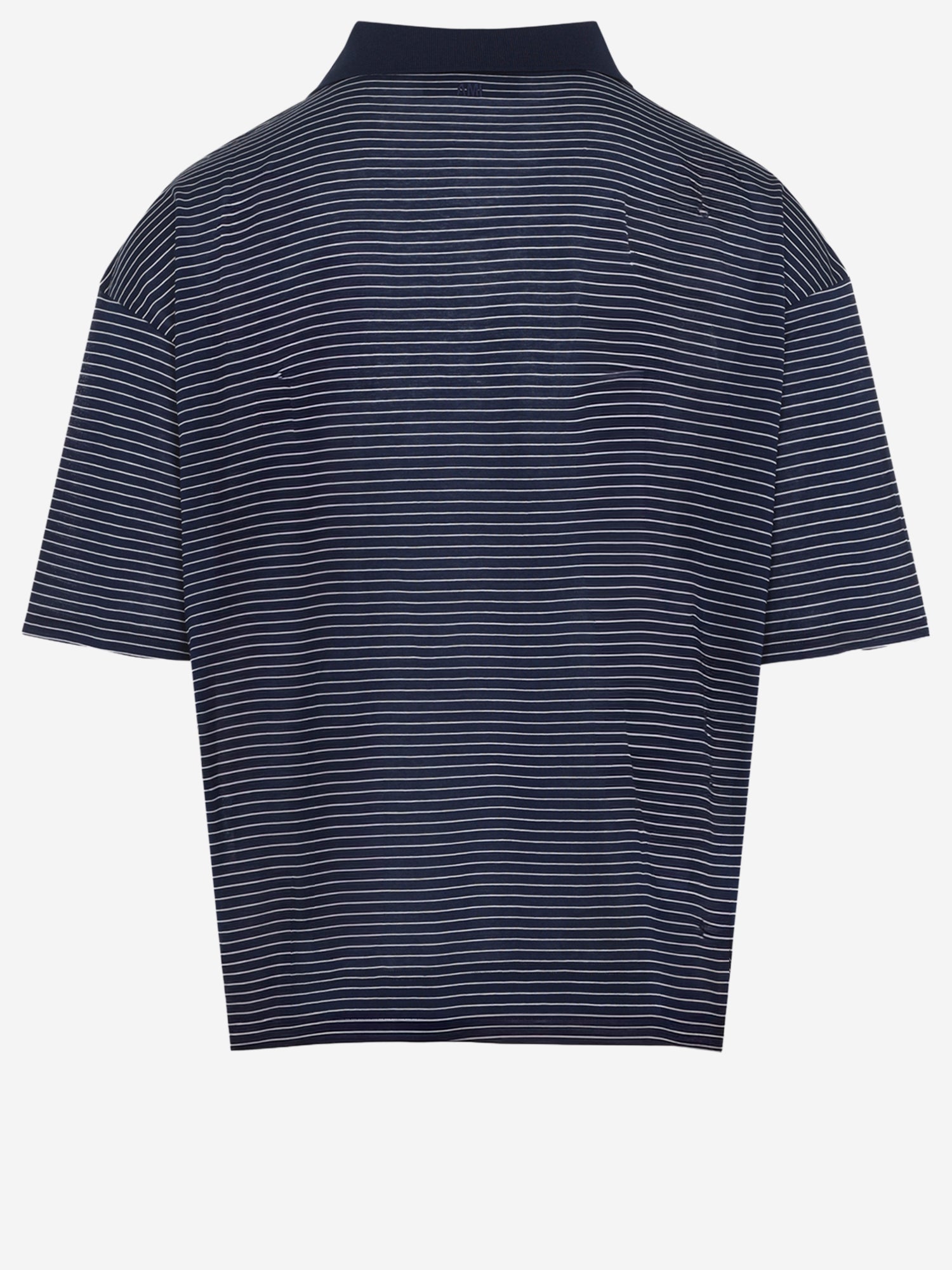 POLO AMI DE COEUR IN COTONE A RIGHE UPL422JE0212 A044 AMI 