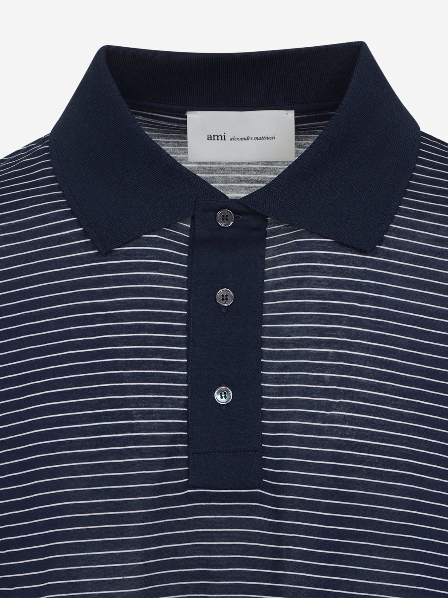 POLO AMI DE COEUR IN COTONE A RIGHE UPL422JE0212 A044 AMI 